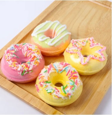Donut Bath Bombs | Gift Pack of 4