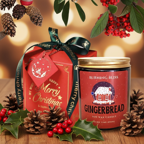 Gingerbread Christmas Soy Candle
