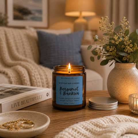 NEW | Bergamot & Banksia Soy Candle