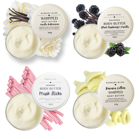 WHIPPED BODY BUTTER BUNDLE - BEST SELLERS