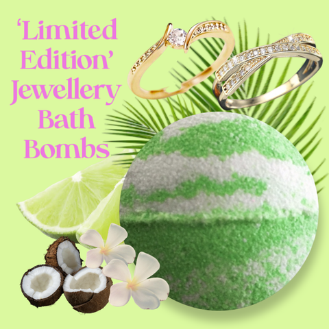 COCONUT LIME JEWELLERY BATH BOMB