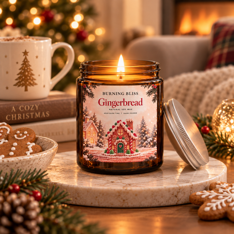 Gingerbread Limited Edition Christmas Candle