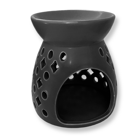 GREY CERAMIC OIL BURNER