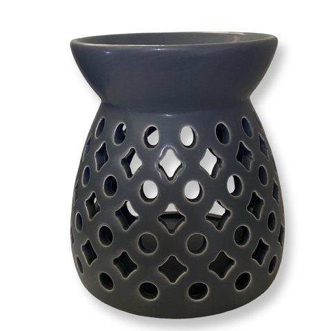 GREY CERAMIC OIL BURNER