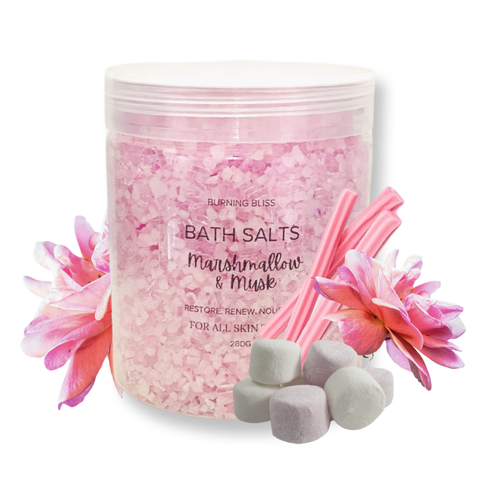 Marshmallow & Musk Bundle | Soy Candle | Body Butter | Bath Salts | Body Mist
