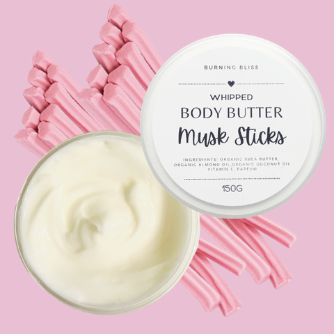 WHIPPED BODY BUTTER - MUSK STICKS