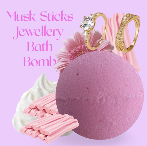 Musk Sticks Jewellery Bath Bomb