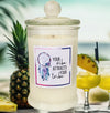 PINEAPPLE & DRIFTWOOD TRIPLE SCENTED SOY CANDLE
