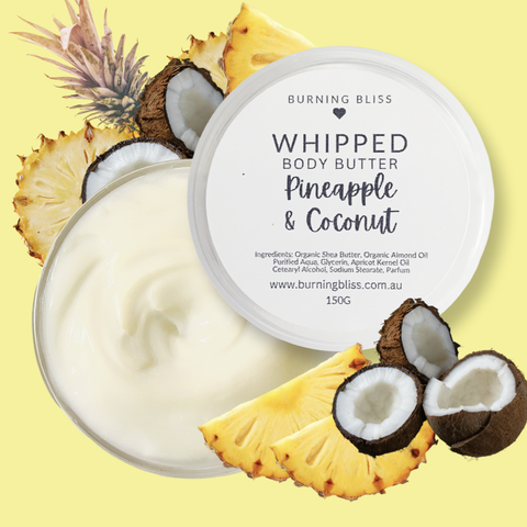 WHIPPED BODY BUTTER -PINEAPPLE & COCONUT