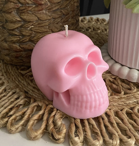 Musk Sticks Skull Candle