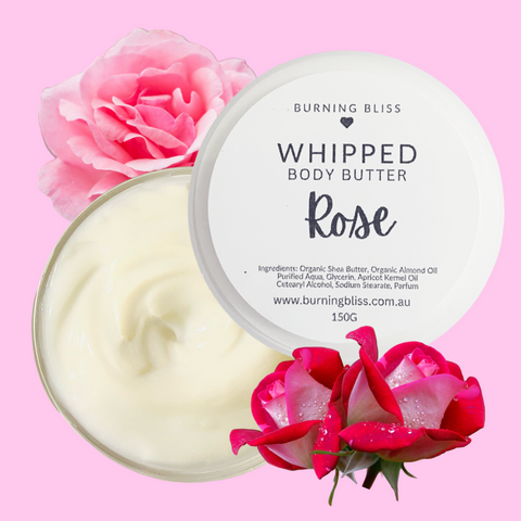 WHIPPED BODY BUTTER -  ROSE