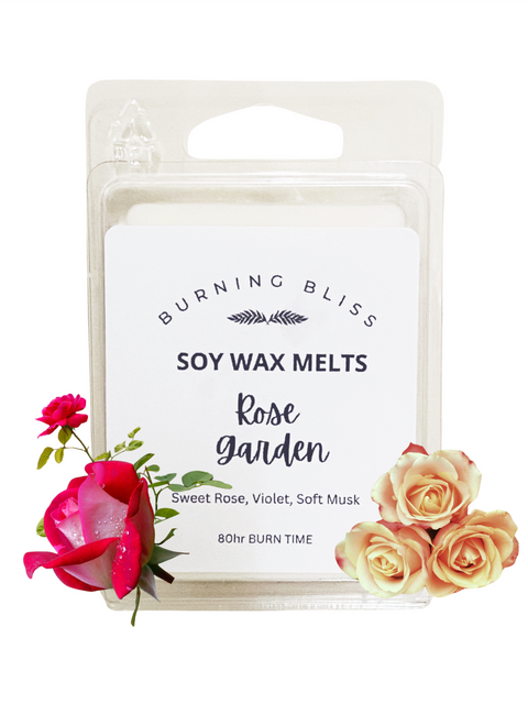 ROSE GARDEN SCENTED SOY MELTS