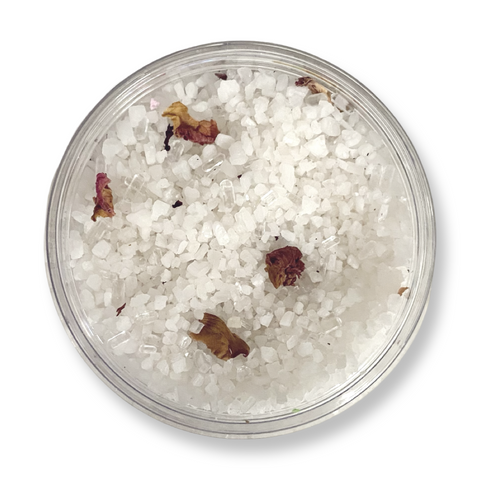 Rose Petal Scented Bath Salts