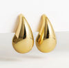 18K Waterdrop Gold Earrings