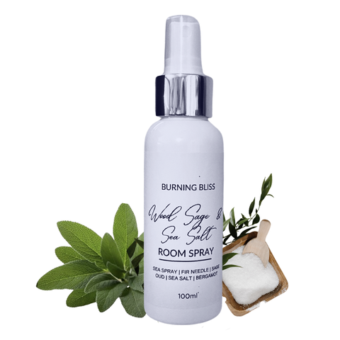 ROOM SPRAY - WOOD SAGE & SEA SALT