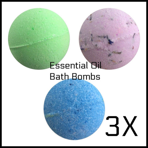 ESSENTIAL OIL BATH BOMB BUNDLE