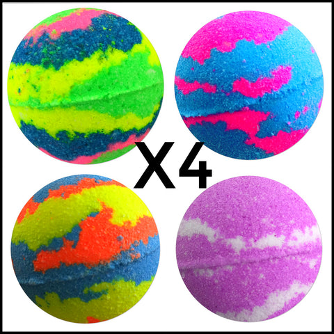 BATH BOMB BUNDLE x 4