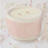 PINK + WHITE CONCRETE SOY CANDLE